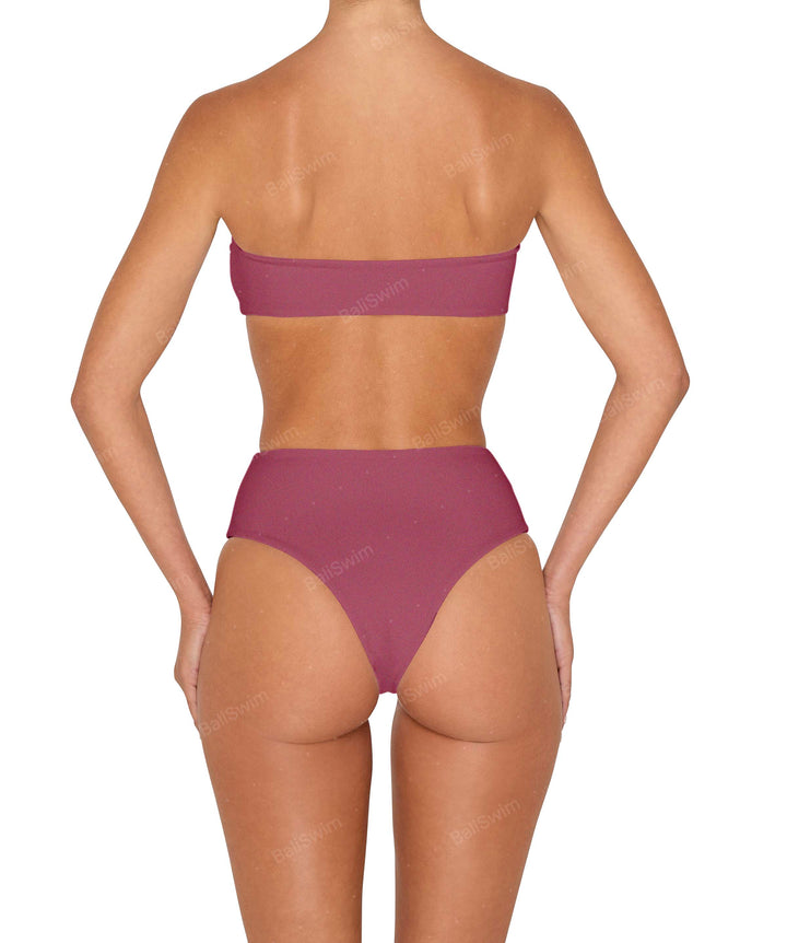 BSWS-T152 Ruched Bandeau Top