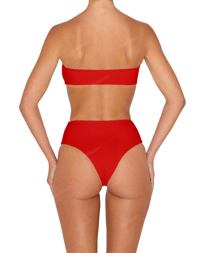 BSWS-T152 Ruched Bandeau Top