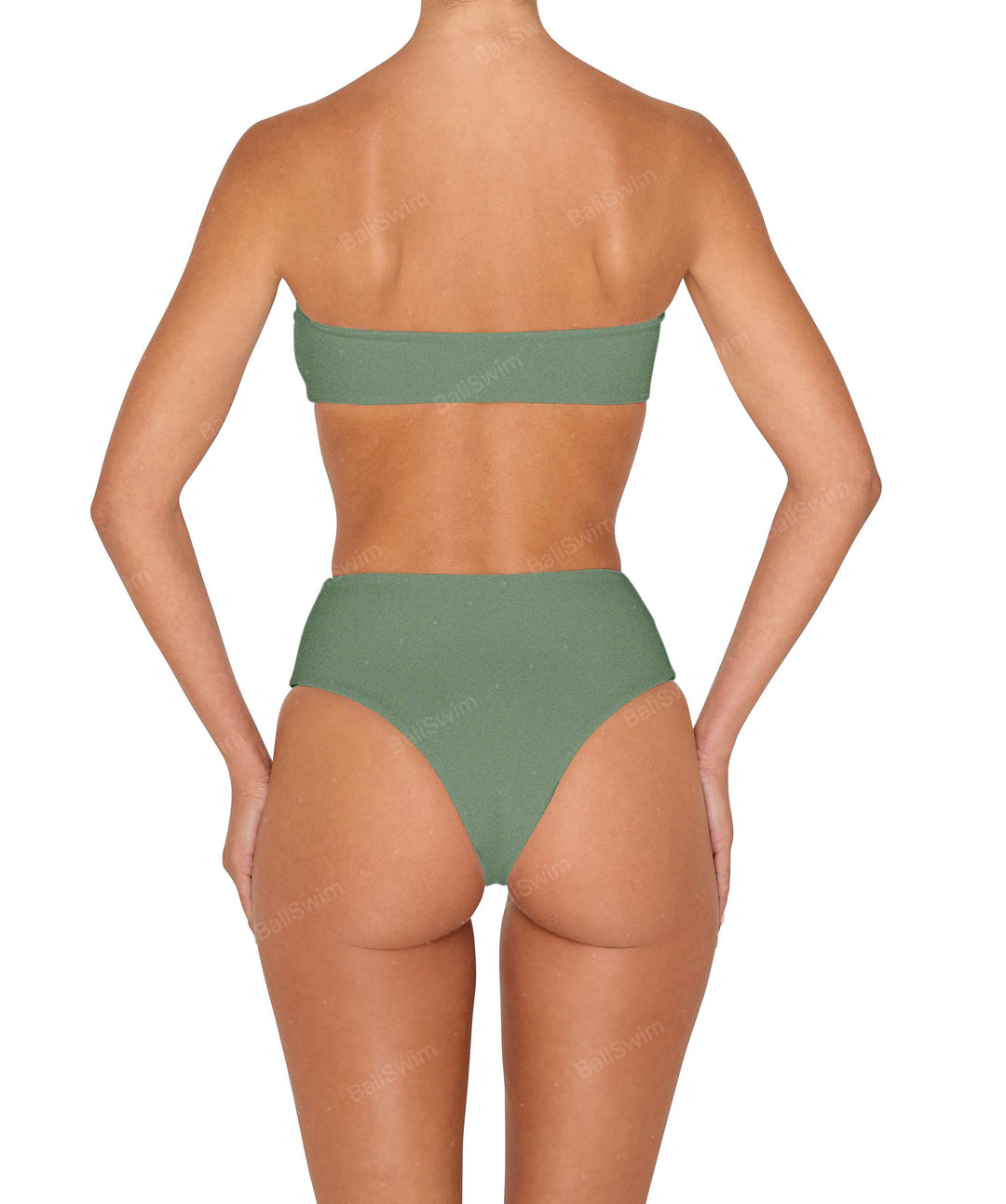 BSWS-T152 Ruched Bandeau Top
