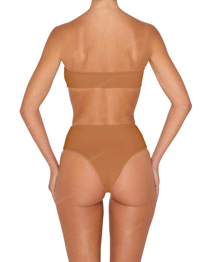 BSWS-T152 Ruched Bandeau Top