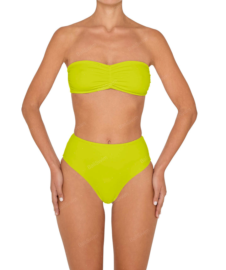 BSWS-T152 Ruched Bandeau Top