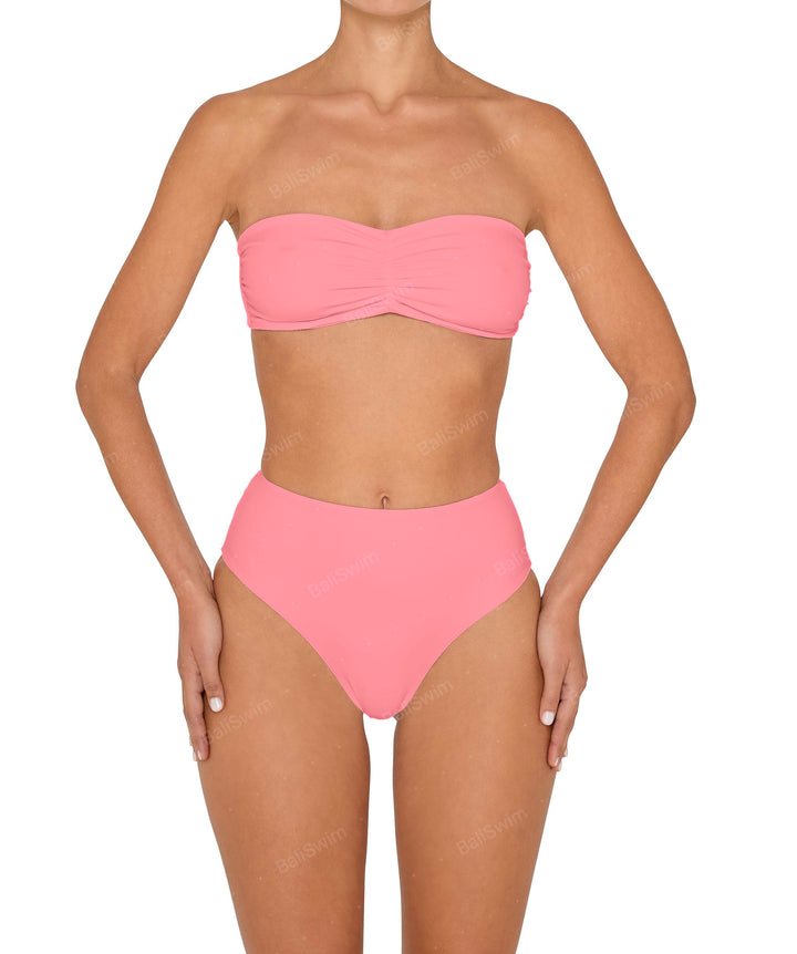 BSWS-T152 Ruched Bandeau Top