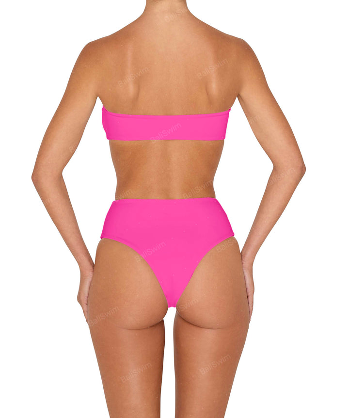 BSWS-T152 Ruched Bandeau Top