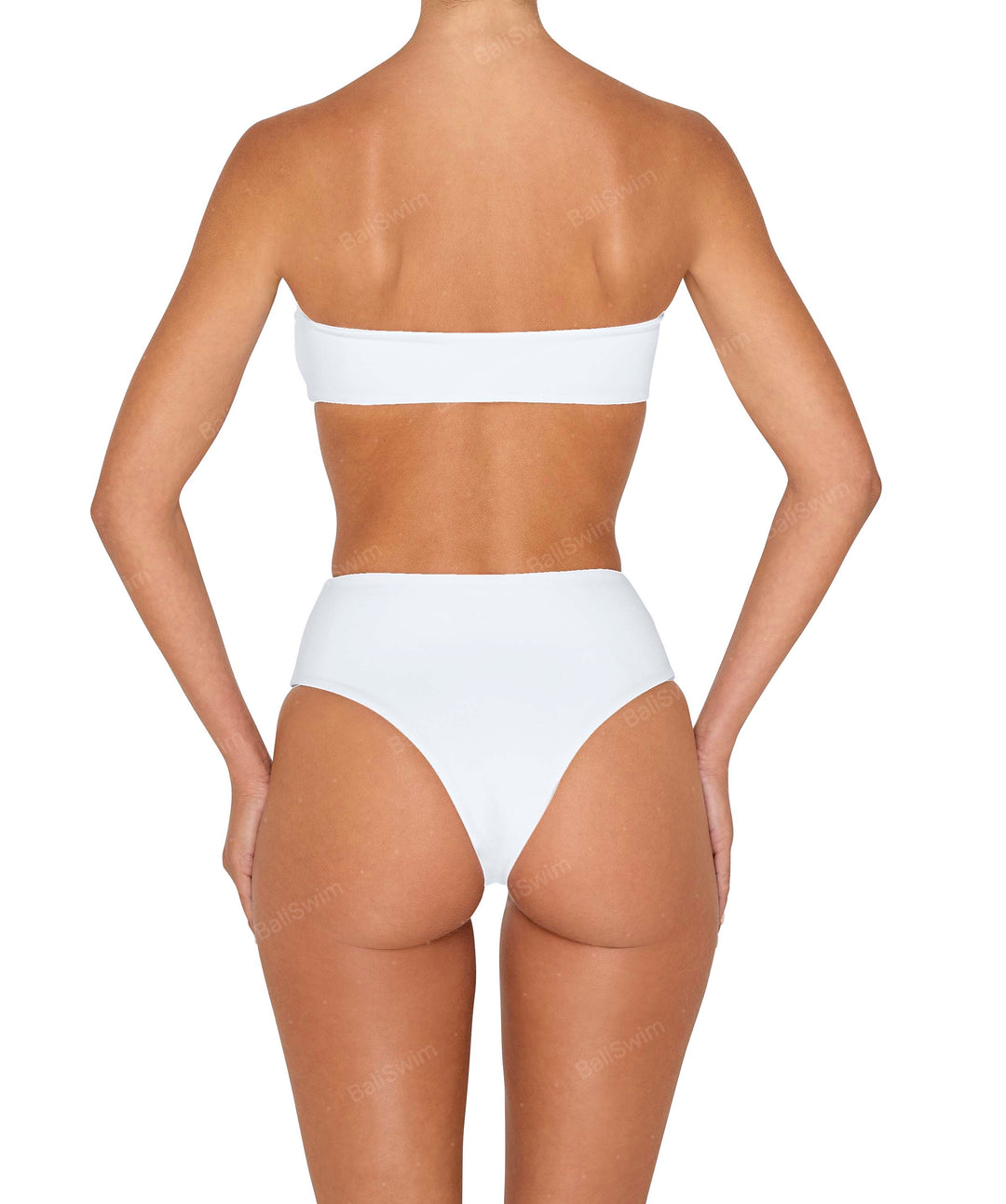 BSWS-T152 Ruched Bandeau Top