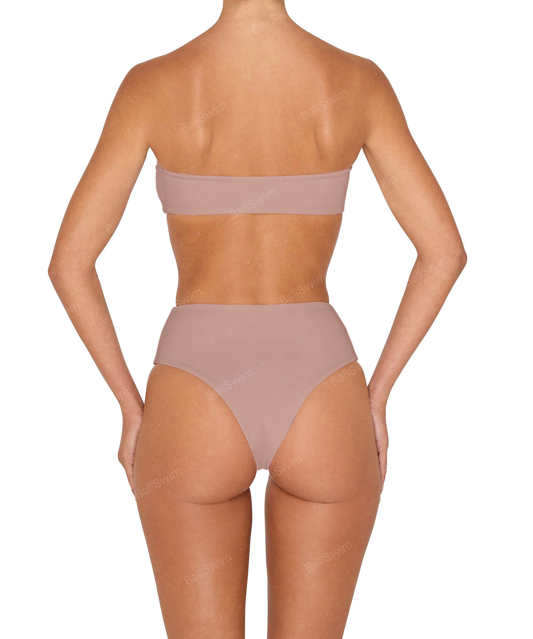 BSWS-T152 Ruched Bandeau Top