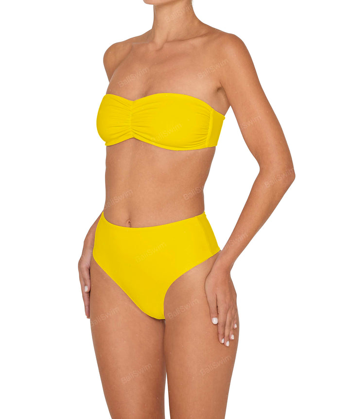 BSWS-T152 Ruched Bandeau Top