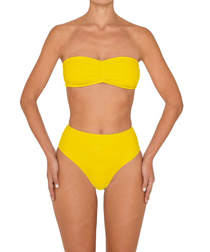 BSWS-T152 Ruched Bandeau Top