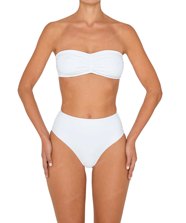 BSWS-T152 Ruched Bandeau Top
