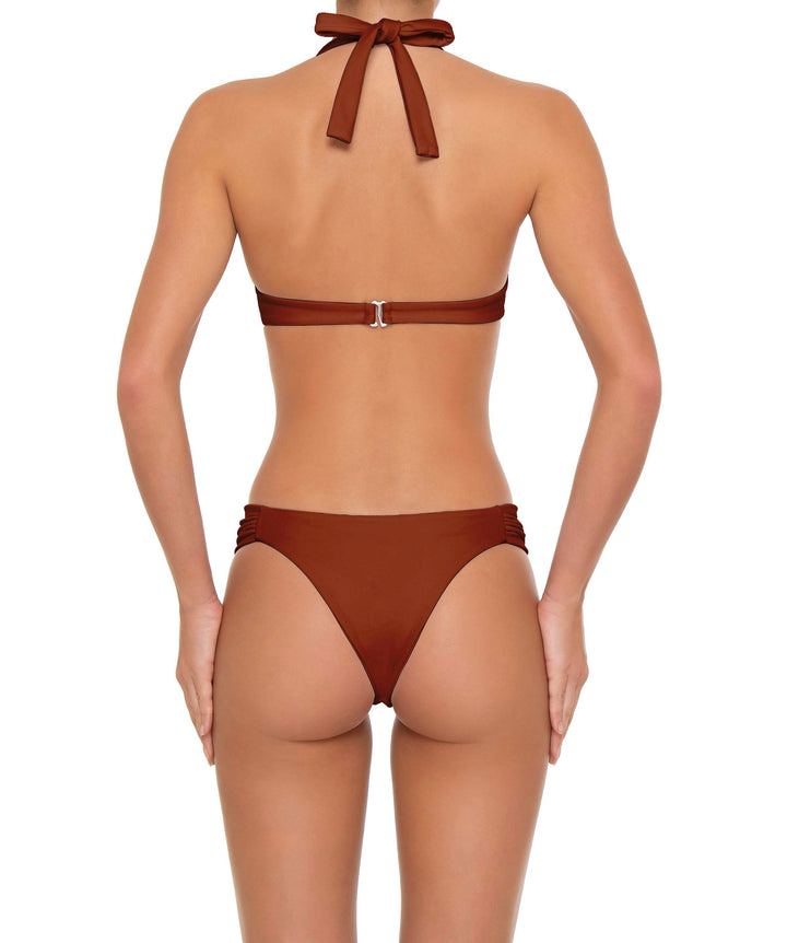 BSWS-B158 Ruched Side Panel Bikini Bottom
