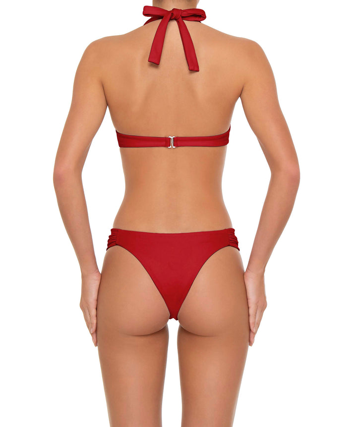 BSWS-B158 Ruched Side Panel Bikini Bottom