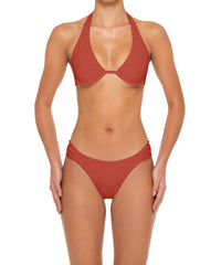 BSWS-B158 Ruched Side Panel Bikini Bottom