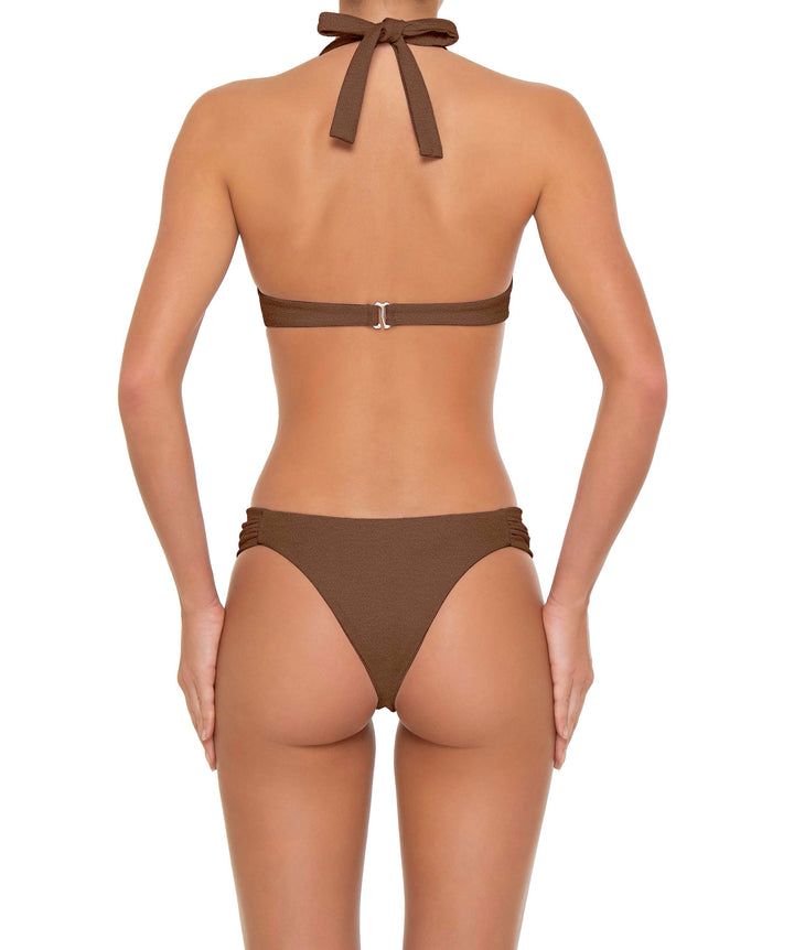 BSWS-B158 Ruched Side Panel Bikini Bottom