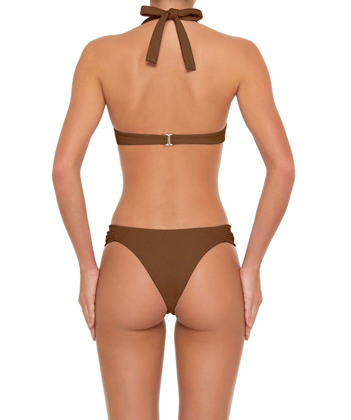 BSWS-B158 Ruched Side Panel Bikini Bottom