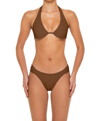 BSWS-B158 Ruched Side Panel Bikini Bottom