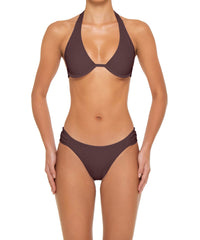 BSWS-B158 Ruched Side Panel Bikini Bottom