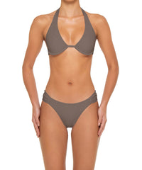 BSWS-B158 Ruched Side Panel Bikini Bottom