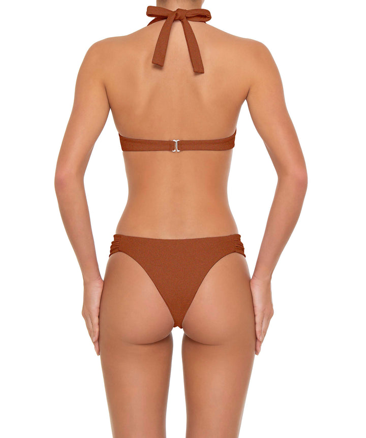 BSWS-B158 Ruched Side Panel Bikini Bottom