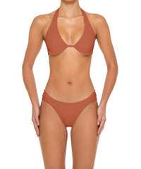 BSWS-B158 Ruched Side Panel Bikini Bottom