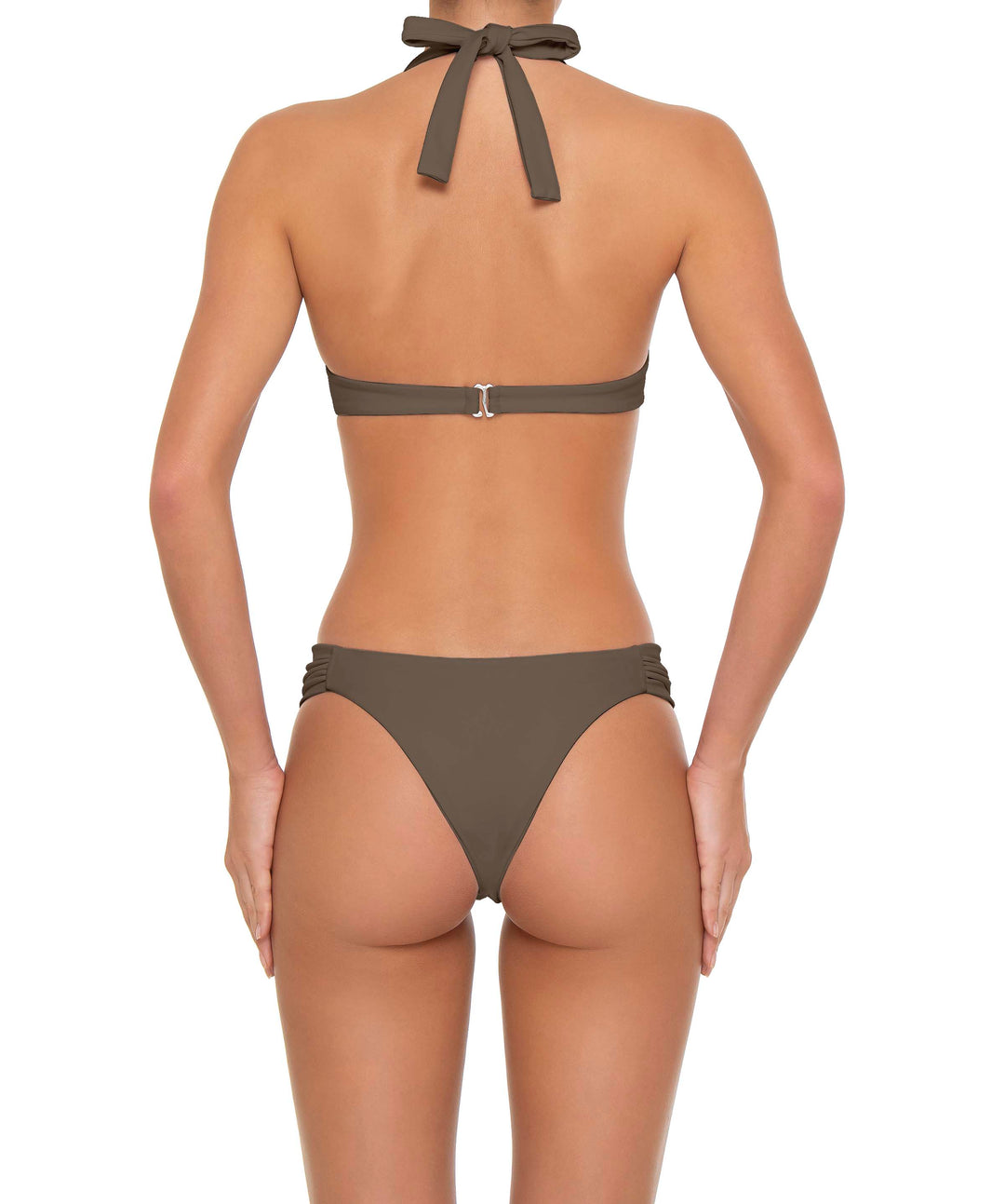 BSWS-B158 Ruched Side Panel Bikini Bottom