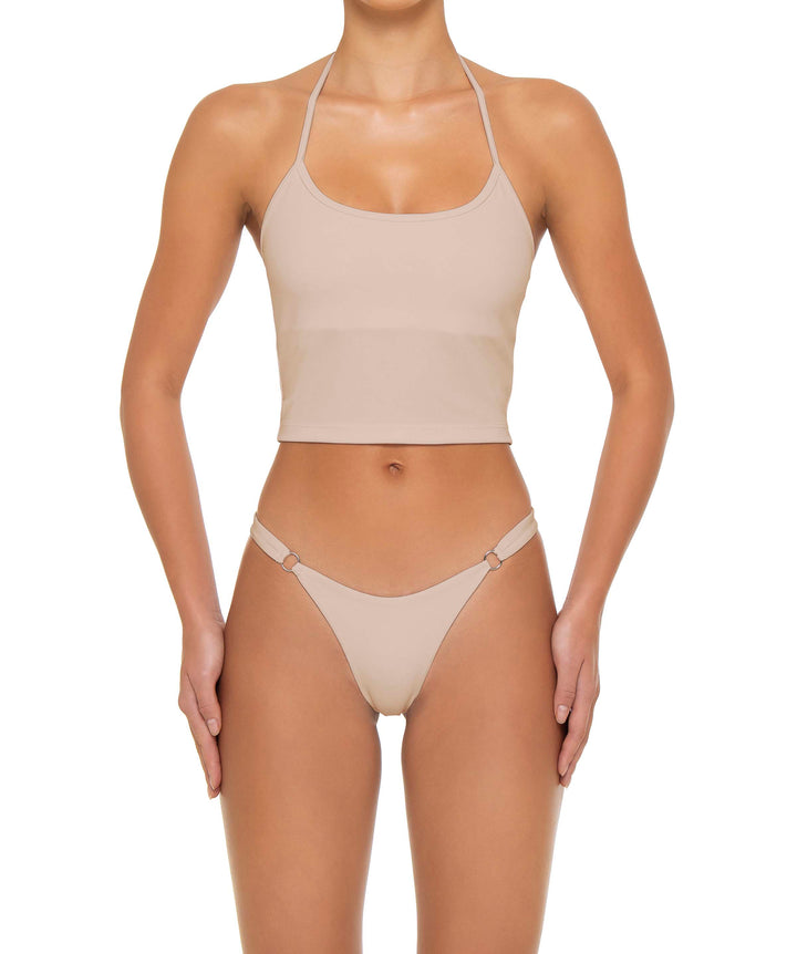 BSWS-T159 Halter Binded Tankini Top