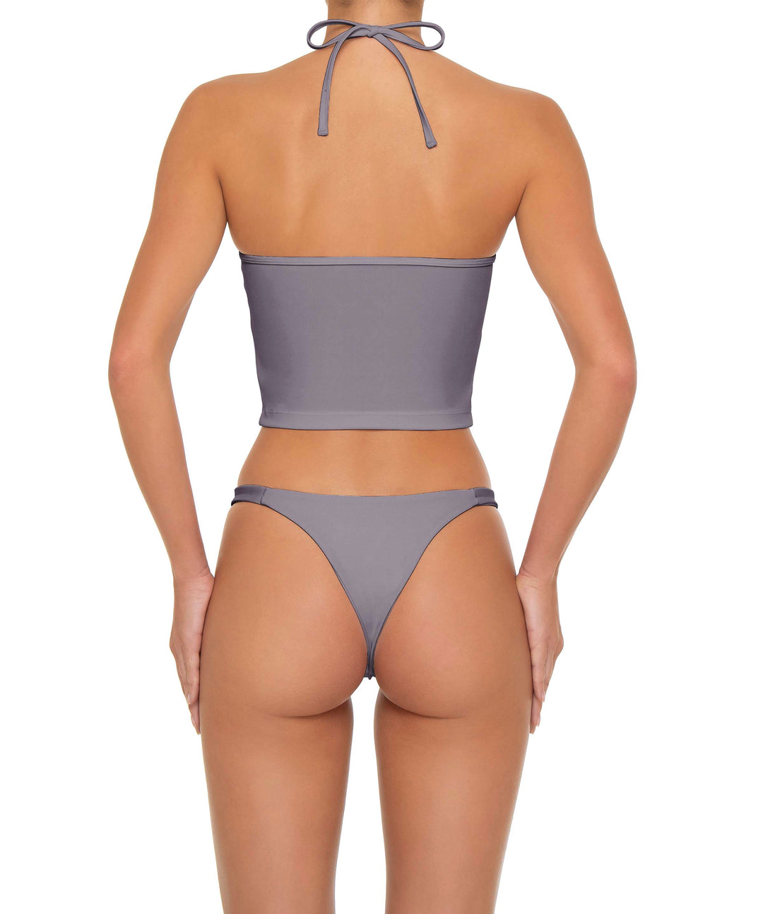 BSWS-T159 Halter Binded Tankini Top