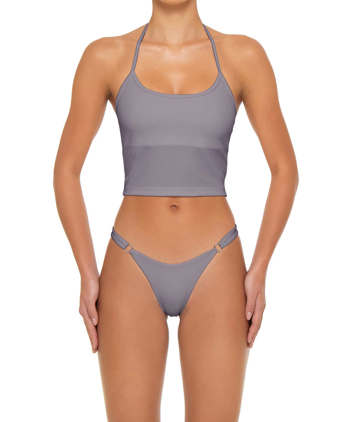 BSWS-T159 Halter Binded Tankini Top