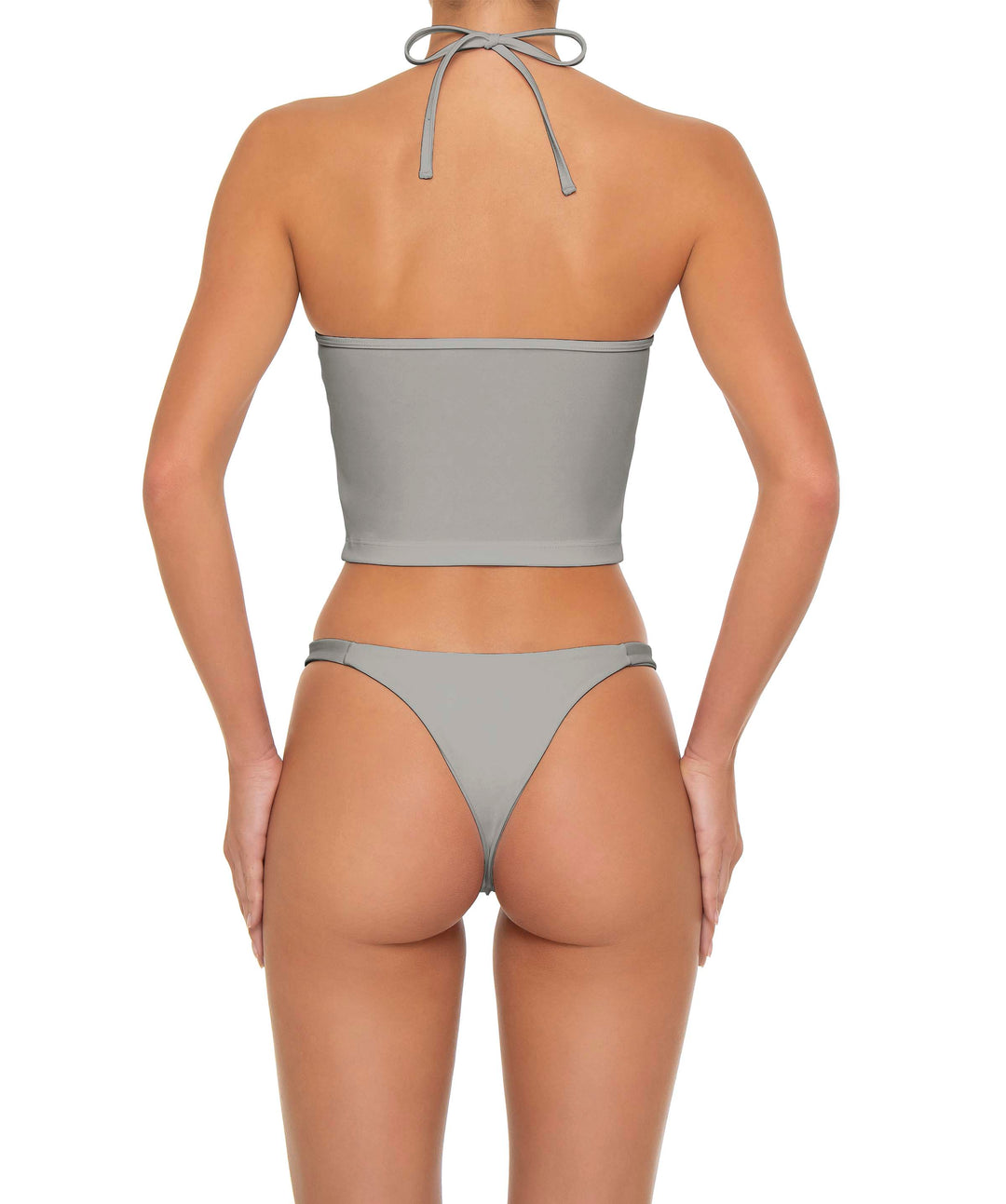 BSWS-T159 Halter Binded Tankini Top