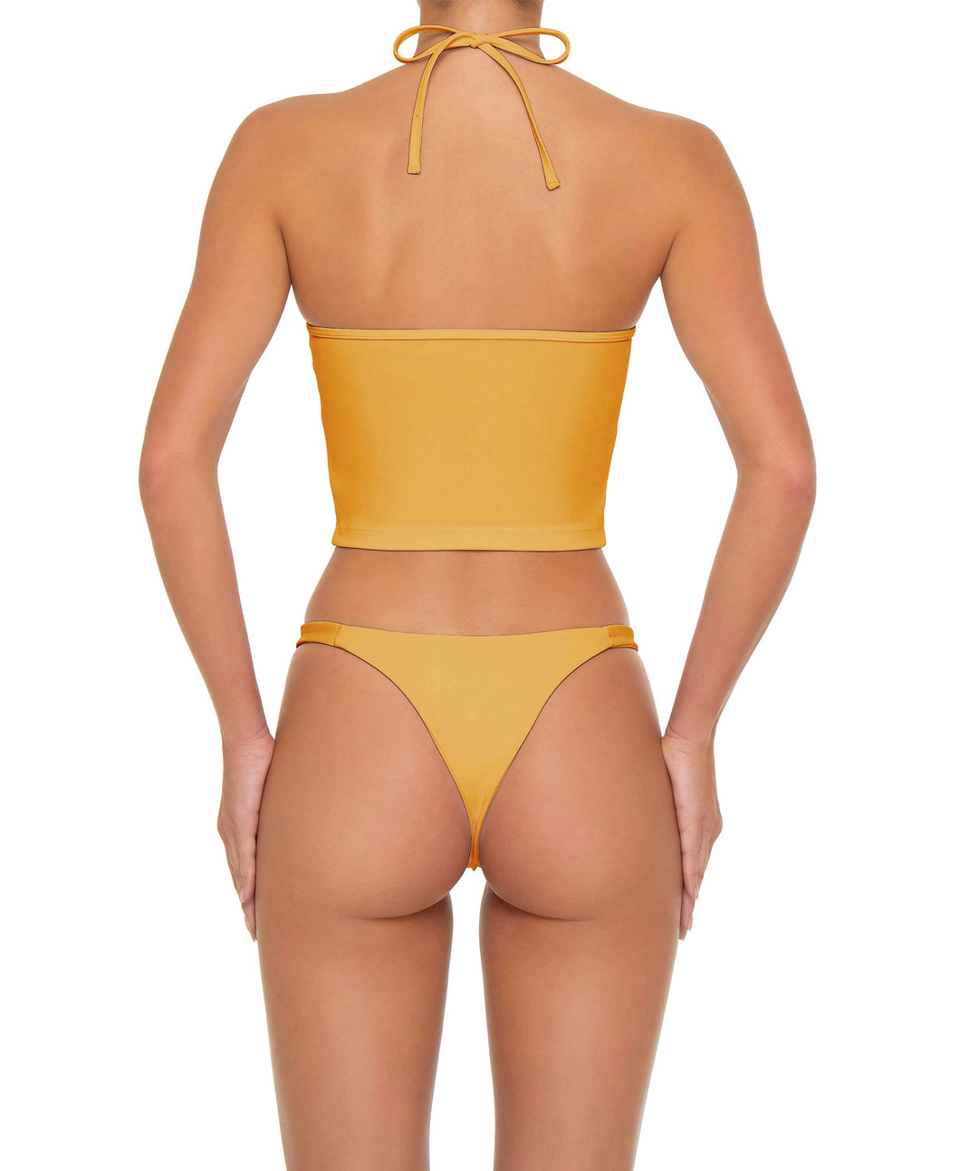 BSWS-T159 Halter Binded Tankini Top