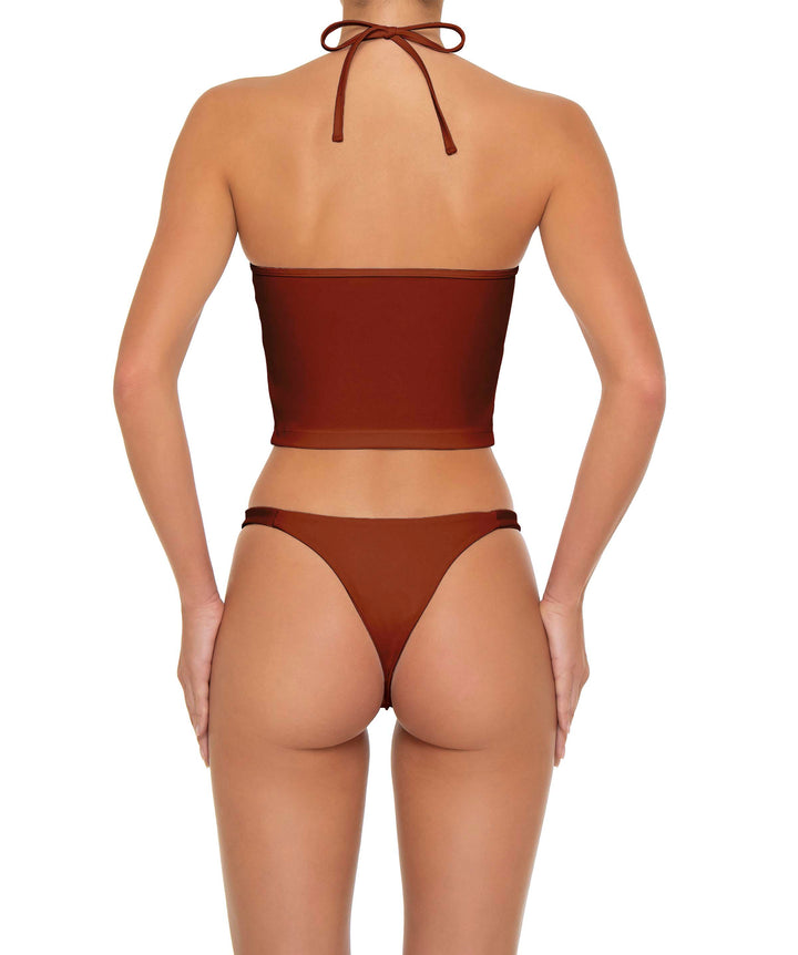 BSWS-B159 O-Ring Mid Rise Bikini Bottom