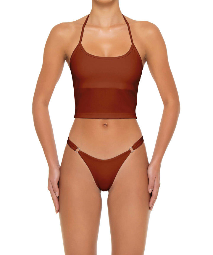 BSWS-B159 O-Ring Mid Rise Bikini Bottom
