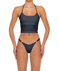 BSWS-T159 Halter Binded Tankini Top