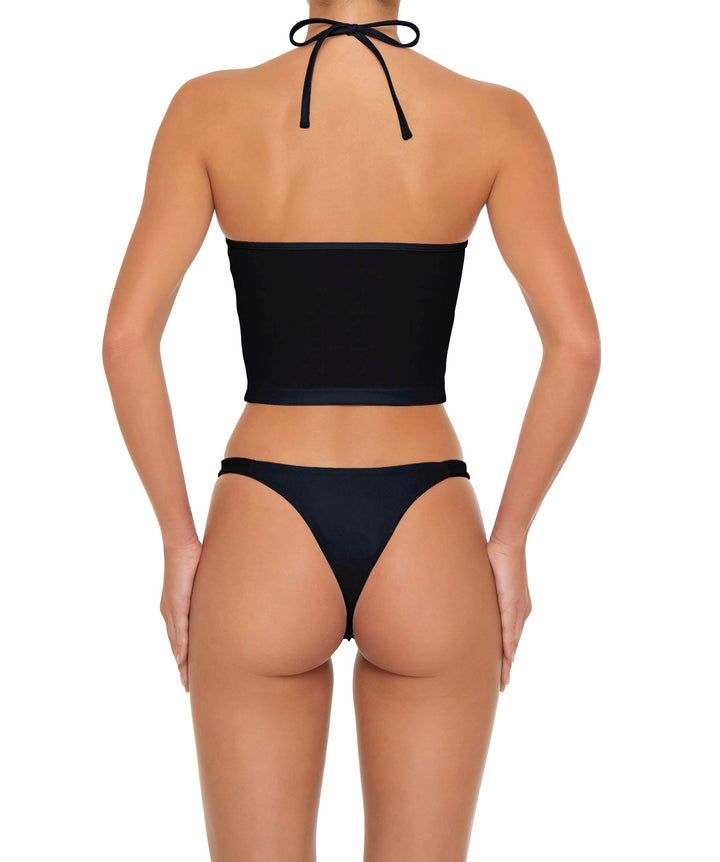 BSWS-T159 Halter Binded Tankini Top