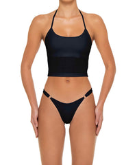 BSWS-T159 Halter Binded Tankini Top