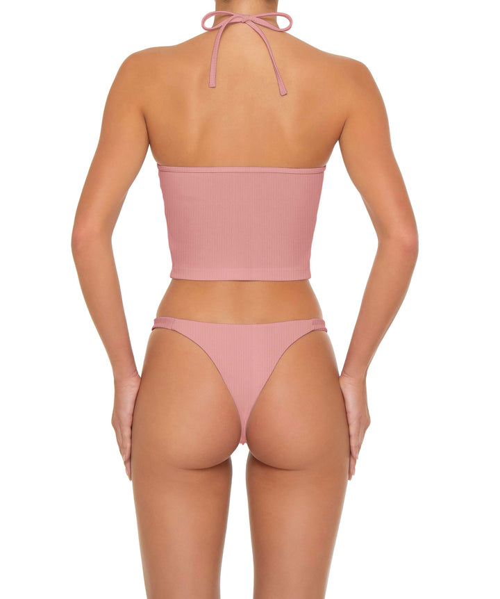 BSWS-B159 O-Ring Mid Rise Bikini Bottom