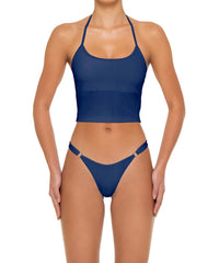 BSWS-B159 O-Ring Mid Rise Bikini Bottom