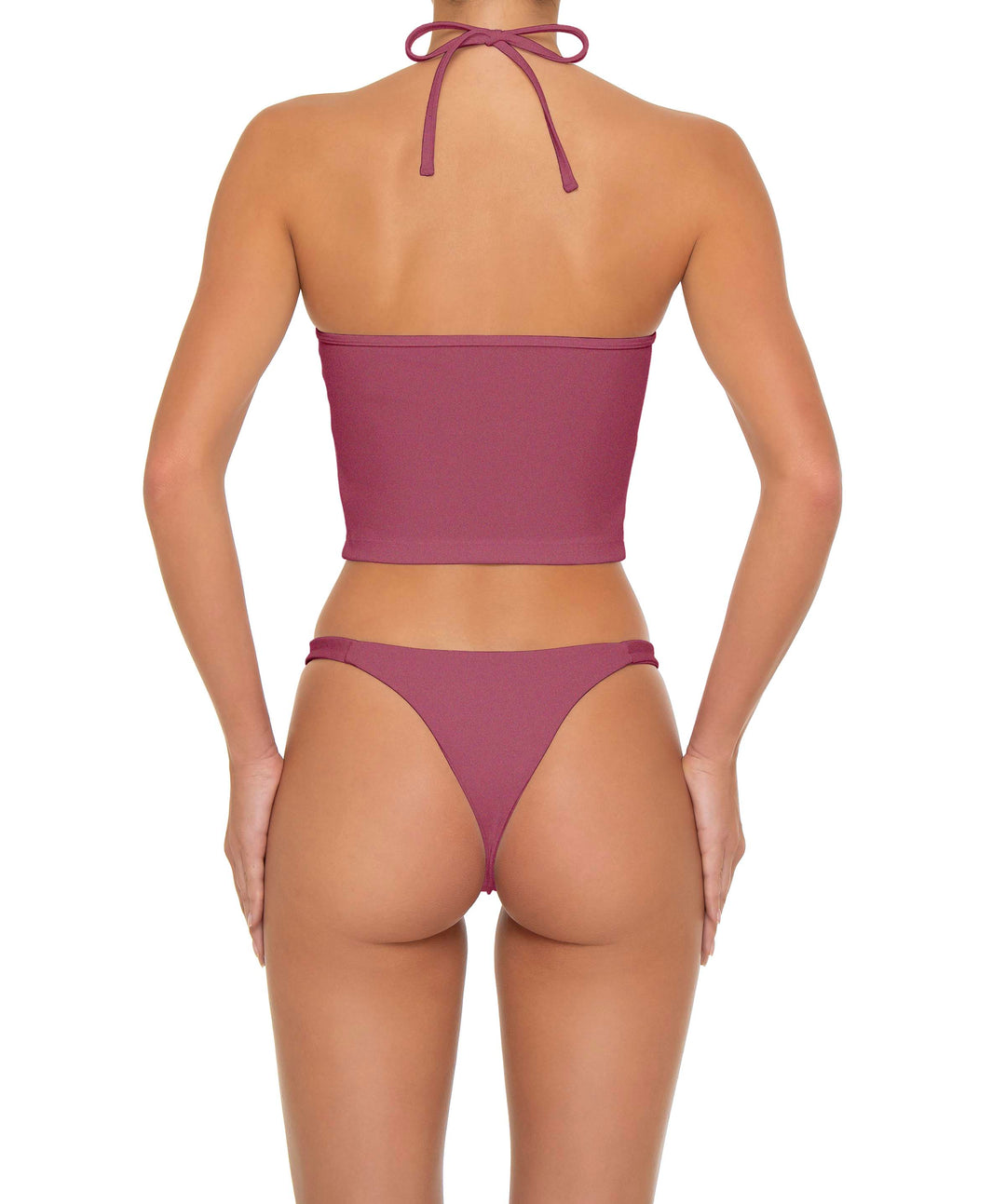 BSWS-B159 O-Ring Mid Rise Bikini Bottom