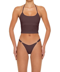 BSWS-B159 O-Ring Mid Rise Bikini Bottom