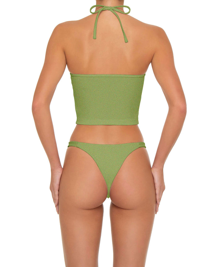 BSWS-T159 Halter Binded Tankini Top