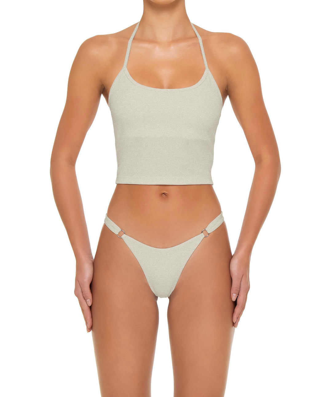 BSWS-B159 O-Ring Mid Rise Bikini Bottom