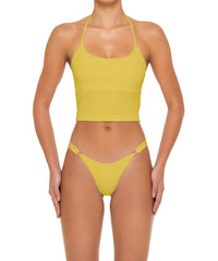 BSWS-T159 Halter Binded Tankini Top