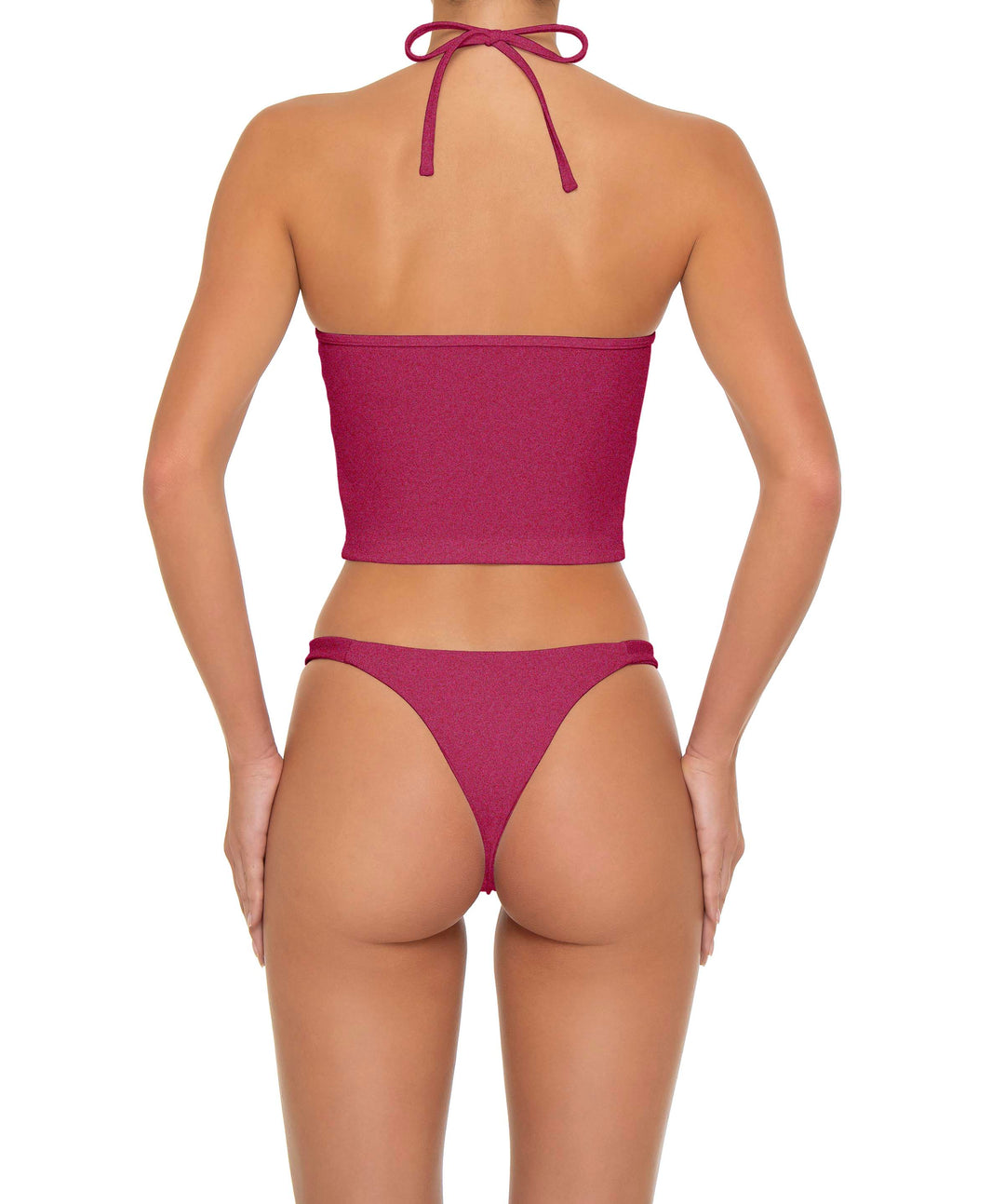 BSWS-B159 O-Ring Mid Rise Bikini Bottom