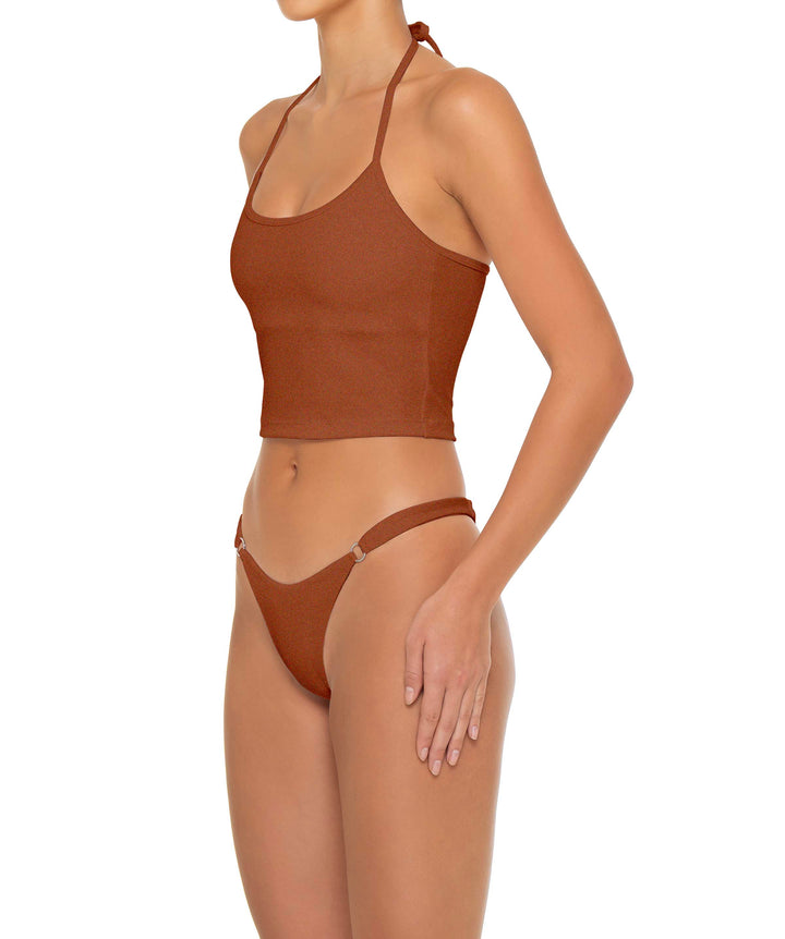 BSWS-B159 O-Ring Mid Rise Bikini Bottom