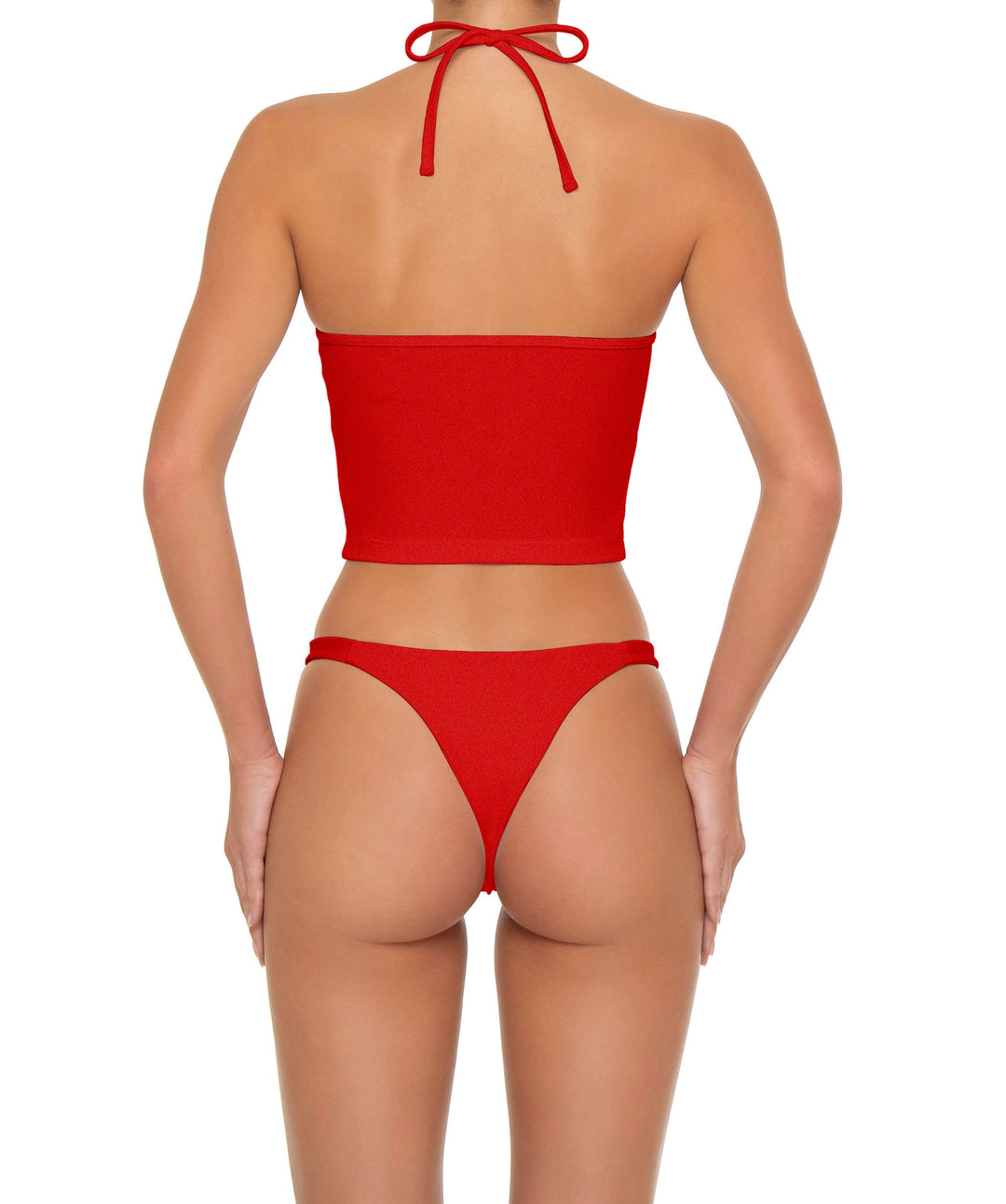 BSWS-B159 O-Ring Mid Rise Bikini Bottom