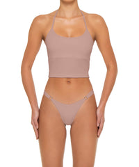 BSWS-B159 O-Ring Mid Rise Bikini Bottom