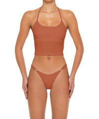BSWS-B159 O-Ring Mid Rise Bikini Bottom