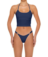 BSWS-T159 Halter Binded Tankini Top