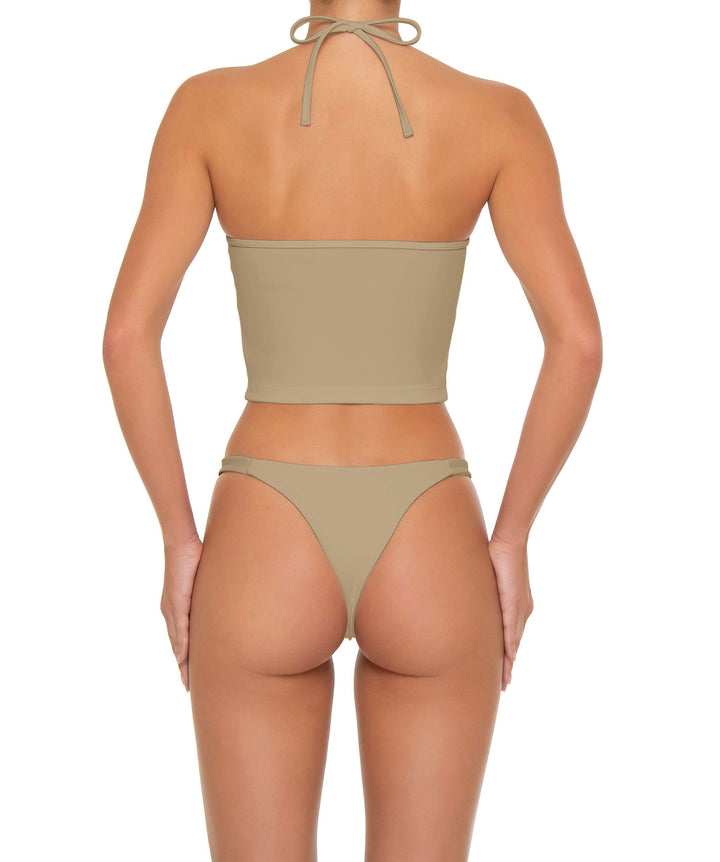 BSWS-T159 Halter Binded Tankini Top