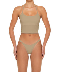 BSWS-B159 O-Ring Mid Rise Bikini Bottom