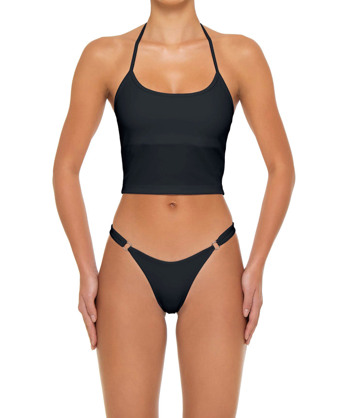 BSWS-T159 Halter Binded Tankini Top