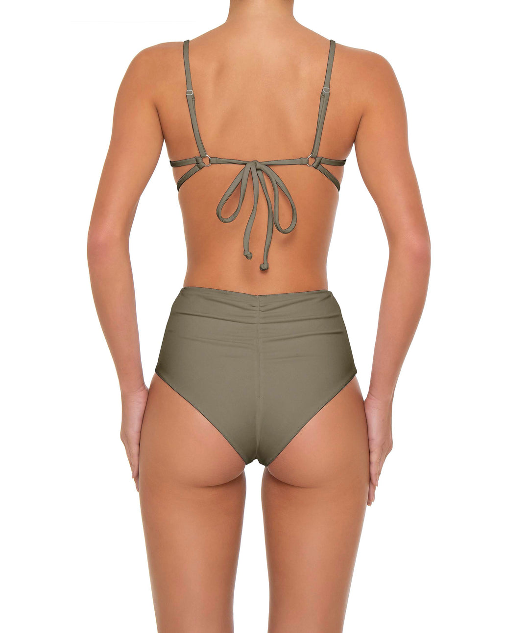 BSWS-T160 Underwired Ruched Bikini Top